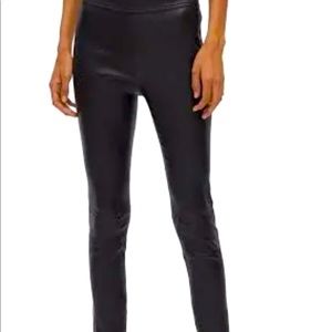 Helmut Lang leather leggings